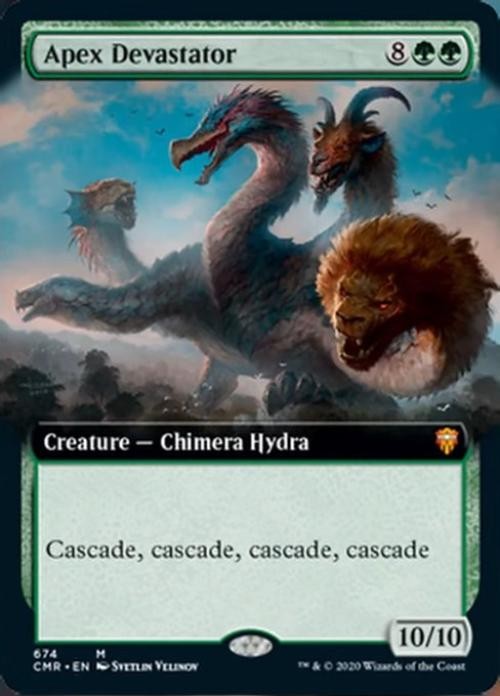 Apex Devastator (Extended Art) - Near Mint MTG Commander Legends