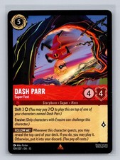 Dash Parr - Super Fast 109/204 R Lorcana Attack of the Vine NM/M