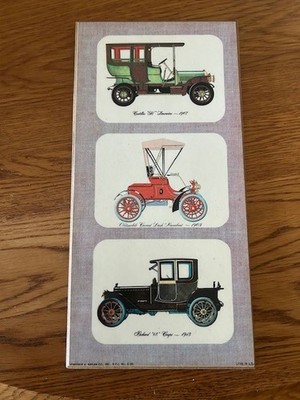 Arthur A. Kaplan Co. Inc. N.Y.C. No. G 691 Automobile Litho made in U.S.A.