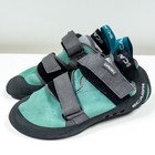 Scarpa ORIGIN WMN green-blue Rock climbing shoes EU 40 US W 8.5 Teal Suede Italy
