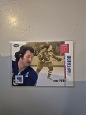 2003-04 Parkhurst Brad Park Captains #80 New York Rangers In The Game