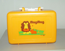 1980s MagMag Kiddie Snack Set Preschool Lunchbox + Cup Parts Made Japan Marshall