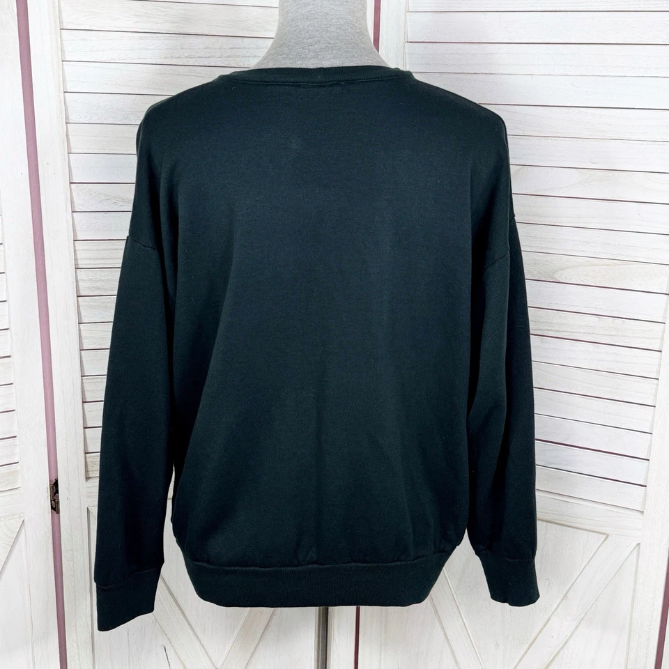 Sudadera Cascanueces Años 90 De Colección Mujer Mediana Negra Navidad Puff Pintura Victoriana Foto 4 de 4