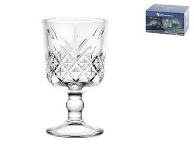 Set Of 6 Liquor Glasses Pasabahce Timeless Clear Glass