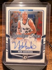 2024-25 Panini Donruss Optic - Signature Series Nick Anderson, Nick Anderson...
