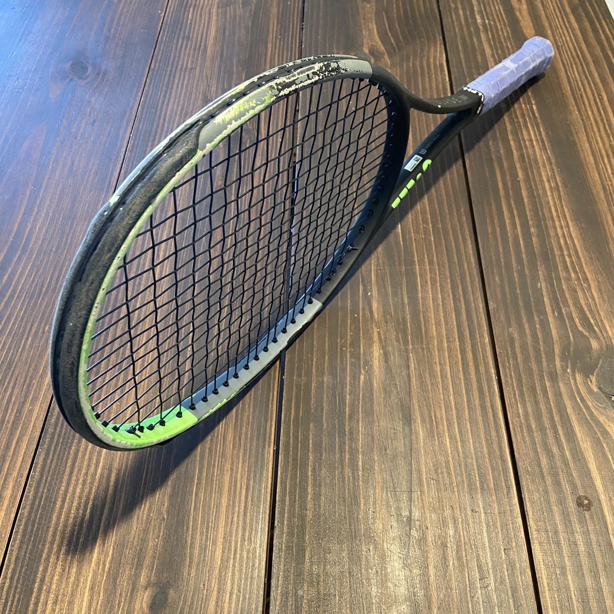 WILSON BLADE PRO 98 V7 V7.0 16X19 TENNIS RACQUET 4 3/8 | eBay