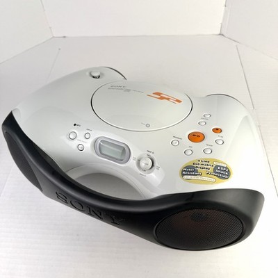 スピーカー・ウーファー SONY S2 SPORTS ( ZS-X3CP ) BOOMBOX Sony ZS-X3CP S2 Sports Boombox CD Player AM/FM Radio MP3 Water