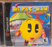 Ms. Pac-Man Maze Madness Sega Dreamcast Complete CIB