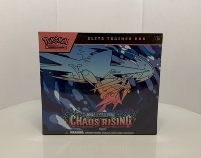 Pokemon Chaos Rising Elite Trainer Box Factory Sealed ETB