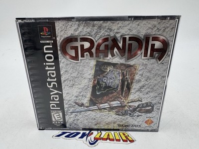 Grandia (Sony PlayStation 1, 1999) CIB! Authentic!!! Complete