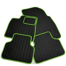 Bespoke Floor Mats For Lamborghini URUS 2018-2026 Alcantara Black Verde Trim