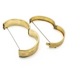 Victorian Gold Filled Dunn Bros Binder Brothers Hinged Bangles Lot of 4 #M1523-1 — photo 4