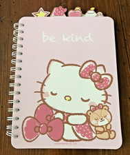 Sanrio HELLO KITTY 4-TAB SPIRAL DOT GRID NOTEBOOK JOURNAL - New