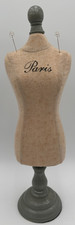 Small Vintage-Inspired Mini Dress Form Mannequin, Paris France Room Decor 16  
