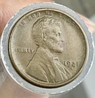 1921-S Lincoln Cent – Very Choice XF/AU Brown