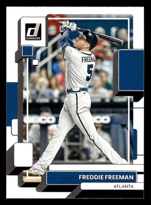 2022 Donruss #129 Freddie Freeman Red Near Mint