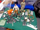 G.I Joe -2 X 1964 GI Joe figures /  GI Joe Accessory MISC Lot Huge amount items