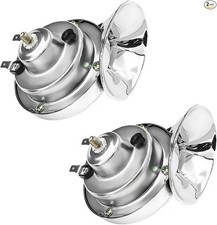 300DB uper Loud Car Horn, 12V Waterproof Car Air Electric Snail Horn, Universal