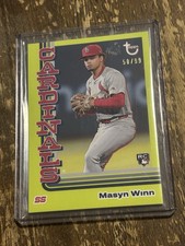 2024 Topps Brooklyn Collection Chartreuse Masyn Winn St Louis Cardinals RC /99