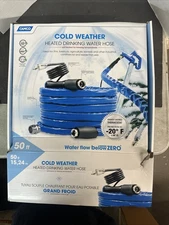 NEW Camco Cold Weather Heated Drinking Water Hose 50ft PN: 22912