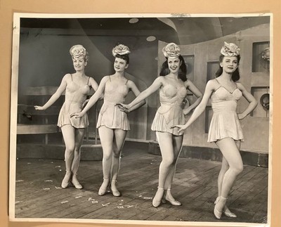 Risqué Broadway lingerie models dancer photo  Call Me Mister  1947