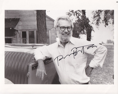 Robert Benton Original Autograph on Large Photo - Director ''Kramer vs Kramer''
