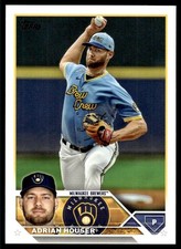 Adrian Houser 2023 Topps #323 Milwaukee Brewers 33224 Baseball Card
