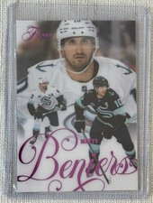 2025-26 Upper Deck Flair Backcheck /199 Matty Beniers Seattle Kraken