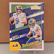 2022 Contenders MATT STAFFORD/COOPER KUPP Touchdown Tandems #TDT-LAR 5-14-25