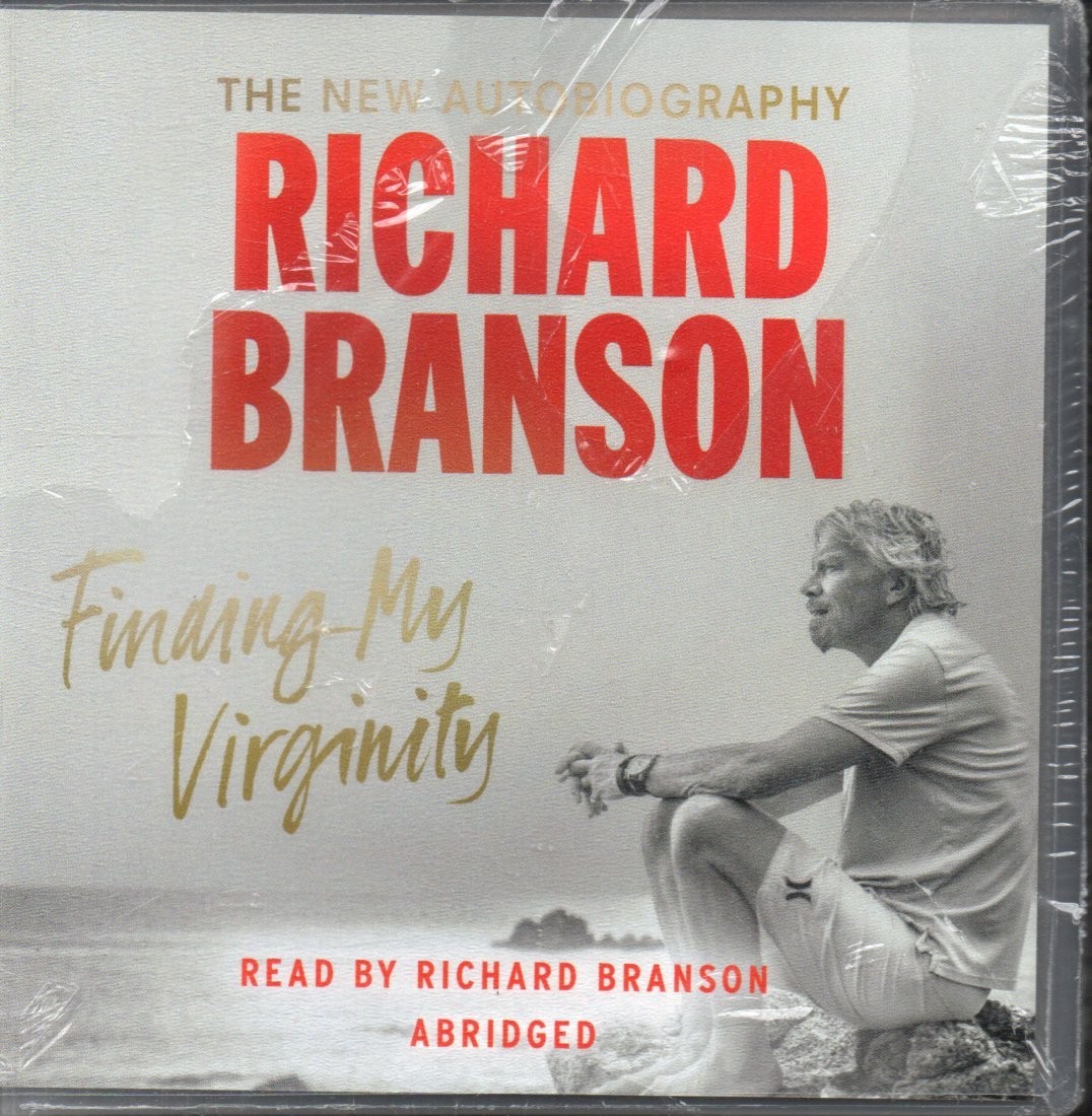 FINDING MY VIRGINITY by Richard Branson - 3xCD Audiobook *NEW & SEALED*