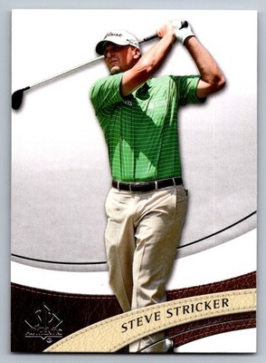 2013 UPPER DECK SP GOLF CARD #5 STEVE STRICKER