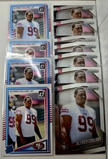 2025 Optic Prizm Alfred Collins SF 49ers Lot Of 11