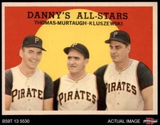 1959 Topps #17 Frank Thomas Danny's All-Stars Pirates 6 - EX/MT