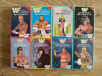 8 x Original WWF Wrestling Quartetts Nr. 1,2,3,4,5,6,7,8 Amigo - Wrestling 1992