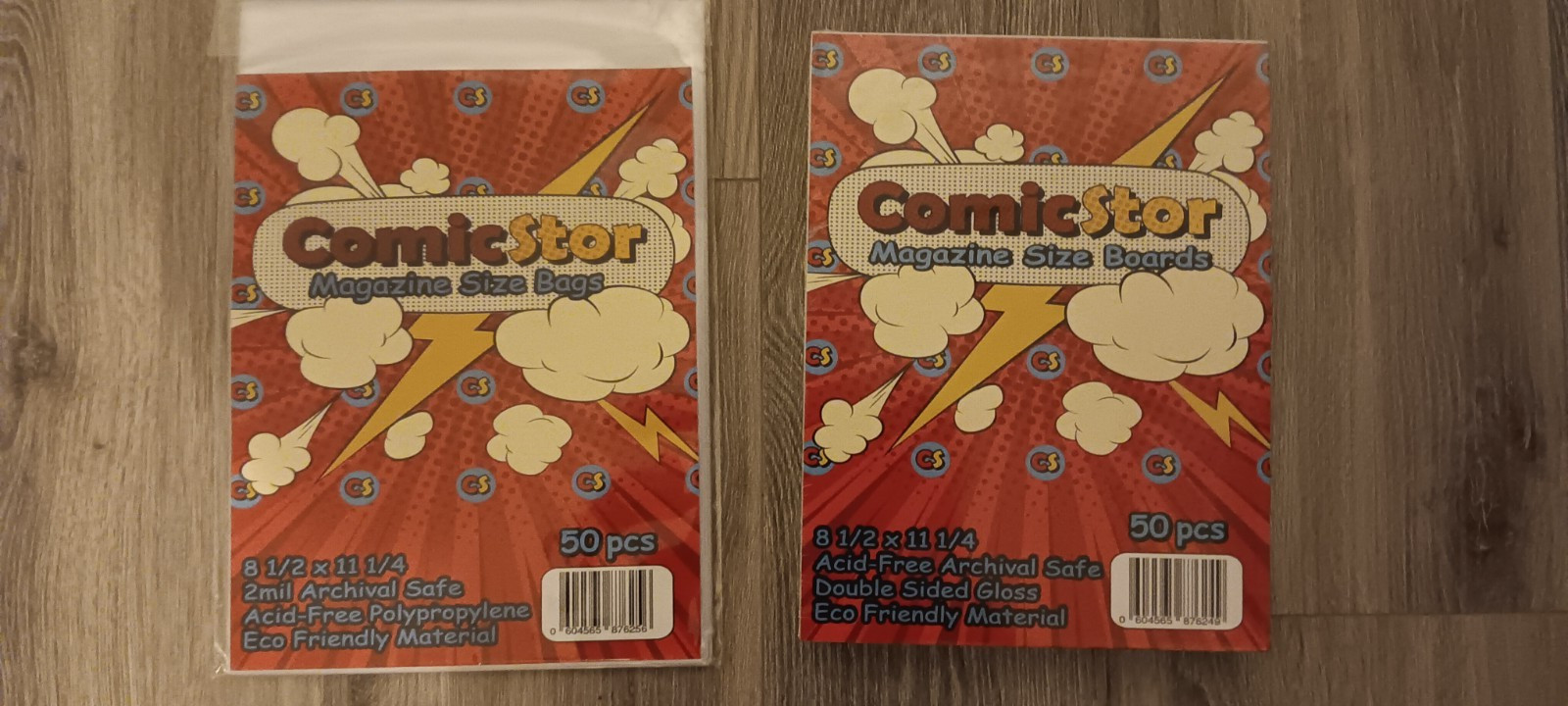 ComicStor Magazine Bags £ Backing Boards (50 & 50)