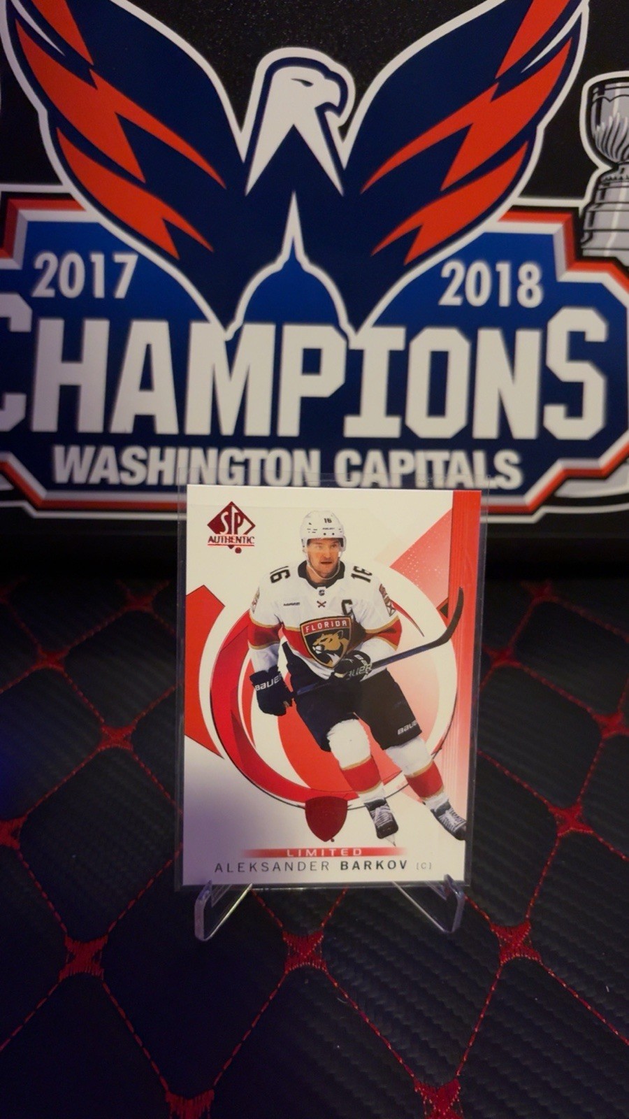 2024-25 Upper Deck SP Authentic Limited Red Aleksander Barkov Auto #39