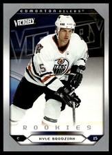 2005-06 Upper Deck Victory Update Kyle Brodziak Edmonton Oilers #263