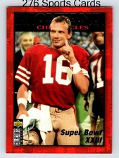 1995 Upper Deck Collector's Choice - Montana Chronicles Joe Montana #JM 7