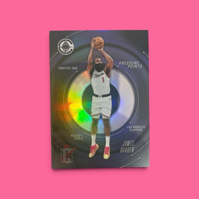2025 Topps Signature Class James Harden Pressure Points SSP Case Hit