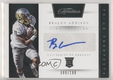 2016 Panini Prime Signatures Prospects 80/199 Bralon Addison #219 Auto z5i