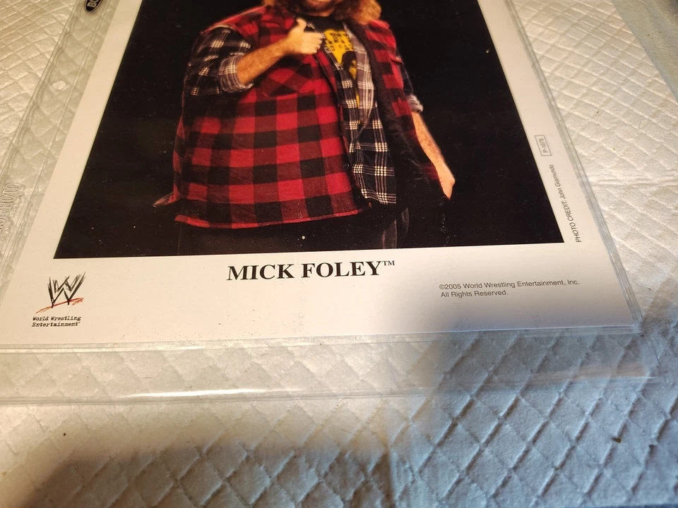 PROMOCIÓN DE LUCHA LIBRE VINTAGE (WWE) / 2005 MICK FOLEY / VER FOTOS Foto 2 de 4