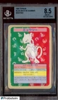1997 Pokemon Japanese Topsun Blue Back  No Number Mewtwo BGS 8.5 NM-MT+