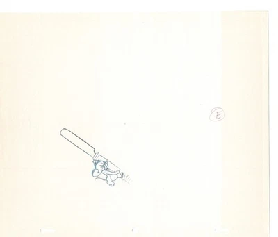 Tom & Jerry 2 LOT Cartoon Animation Cel Drawings Anime Filmation 1980-82 JD-07 - Image 1 of 2