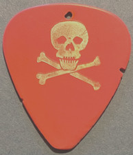 BILLY IDOL /  STEVE STEVENS / 1980'S / VINTAGE /  RARE / USED / TOUR GUITAR PICK