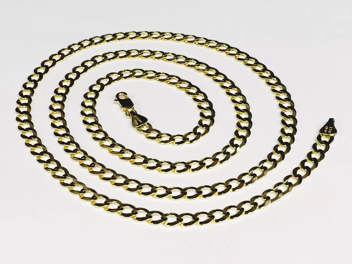 30'' 4.7x3.5mm Gold Plated Oval Chain-0601-31