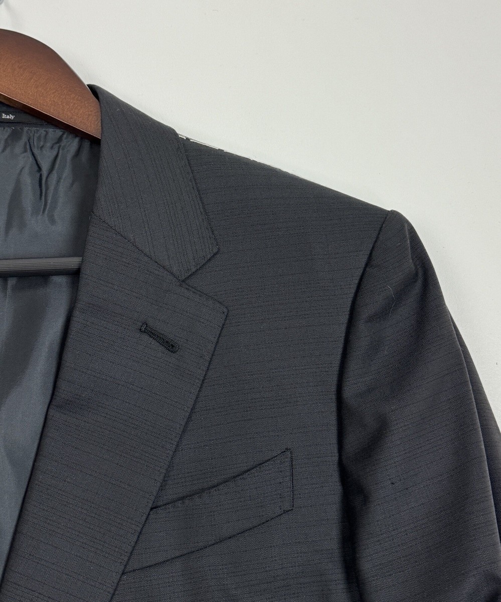 Ermenegildo Zegna 15 MILLMILL 15 Gray Suit Jacket Size 42 R #347