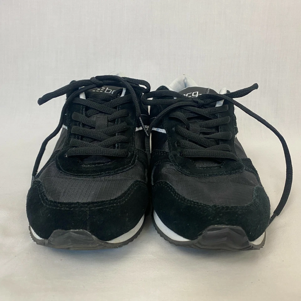 Zapatillas deportivas BCG para mujer 9 Revitasole negras de cuero atlético de caña baja Foto 4 de 4