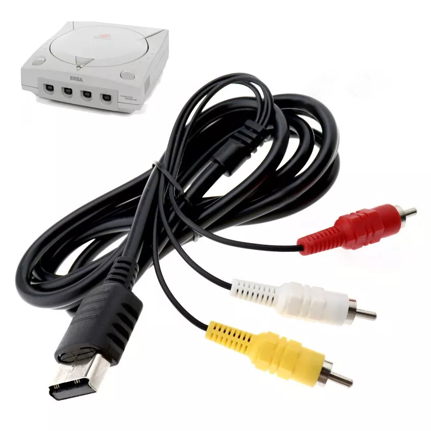Sega dreamcast video cable sale