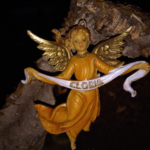 Belén de colección 16 piezas hecho en Italia caja de música nocturna silenciosa - Imagen 2 de 8