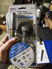 Portable HDTV Antenna w/Magnetic Base By Luxtronic (New)